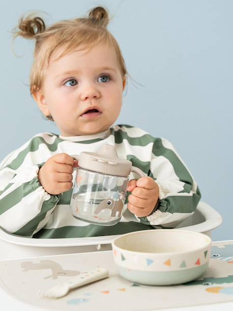 Tasse à bec à 2 anses sable 2 - vertbaudet enfant 