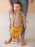 Surchemise bébé pressionnée sable+taupe 15 - vertbaudet enfant 
