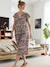 Robe longue grossesse allaitement beige 1 - vertbaudet enfant 