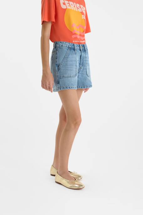 Short en jeans monticel Blue 3 - vertbaudet enfant 