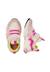 Sneakers en simili cuir et tissu technique yamano 3 junior vl. Rose-fuchsia- 4 - vertbaudet enfant 
