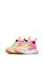 Sneakers en simili cuir et tissus technique doi junior Gris-blanc+Rose-blanc crème 10 - vertbaudet enfant 