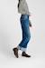 Jeans droite revers, longueur 34 Blue 3 - vertbaudet enfant 