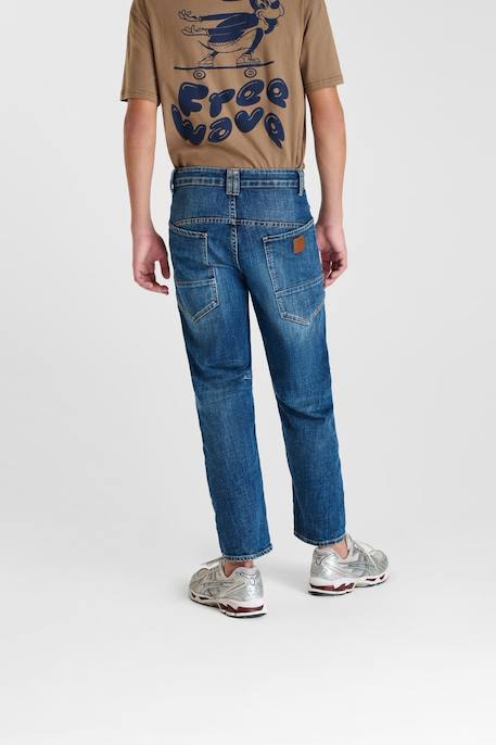Jeans loose, large noah, longueur 34 Blue 3 - vertbaudet enfant 