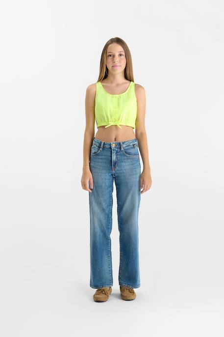 Jeans loose, large 22, longueur 34 Blue 2 - vertbaudet enfant 