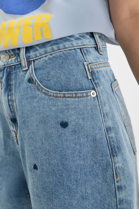 Short en jeans evagi Blue 6 - vertbaudet enfant 