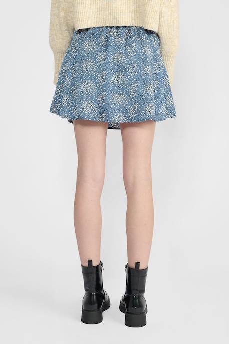 Jupe evasée, patineuse dalougi Blue jeans 4 - vertbaudet enfant 
