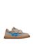Sneakers en cuir et tissu kevis 2 vl. Blanc-noir-+Céleste-+Fuchsia-+Gris tourterelle-+Vert menthe- 16 - vertbaudet enfant 