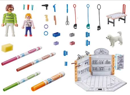 Univers  color - Salon de toilettage  71514 Multicolore 3 - vertbaudet enfant 