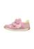 Sneakers en cuir et tissu sammy 3 vl. Beige-vert+Bleu foncé-orange+Céleste-jaune+Fuchsia-vert+Gris-bleu+Rose-fuchsia+Rose-jaune+Rouge-vert+Sage-rose 33 - vertbaudet enfant 