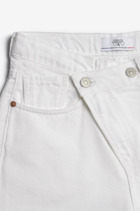 Jeans loose, large boyfit, 7/8ème White 4 - vertbaudet enfant 