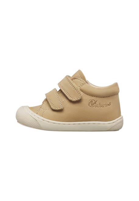 Tennis en cuir cocoon vl Sable- 3 - vertbaudet enfant 