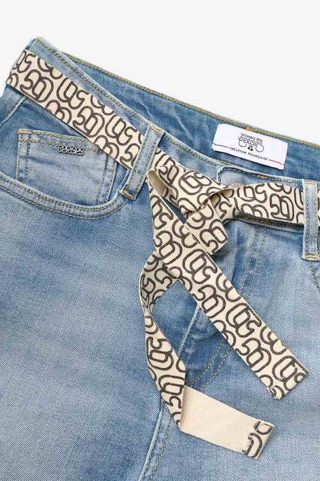 Short en jeans tiko Blue 4 - vertbaudet enfant 