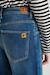 Jeans droite revers, longueur 34 Blue 6 - vertbaudet enfant 