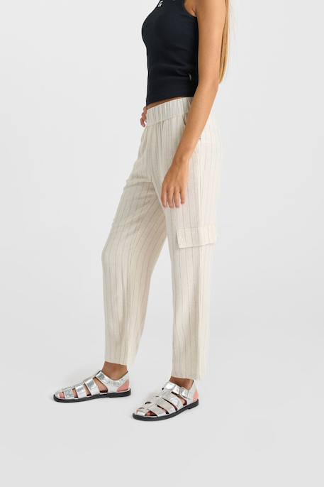 Pantalon droite olivergi Creme 3 - vertbaudet enfant 