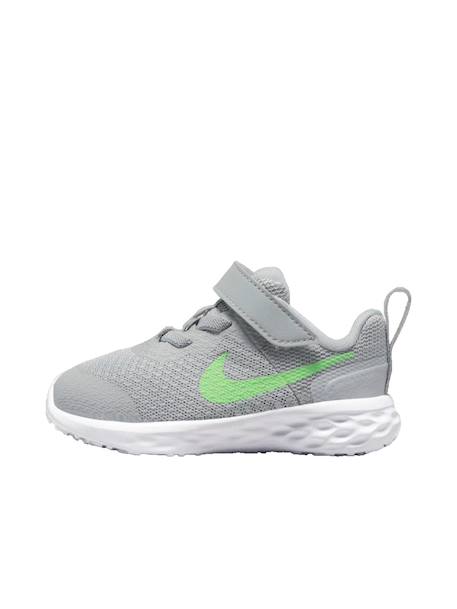 Chaussures de sport revolution 6 à scratch – confort et maintien junior Gris 3 - vertbaudet enfant 