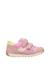 Sneakers en cuir et tissu sammy 3 vl. Beige-vert+Bleu foncé-orange+Céleste-jaune+Fuchsia-vert+Gris-bleu+Rose-fuchsia+Rose-jaune+Rouge-vert+Sage-rose 31 - vertbaudet enfant 