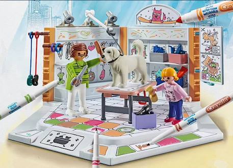 Univers  color - Salon de toilettage  71514 Multicolore 2 - vertbaudet enfant 
