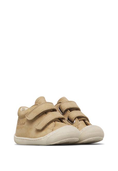 Tennis en cuir cocoon vl Sable- 2 - vertbaudet enfant 