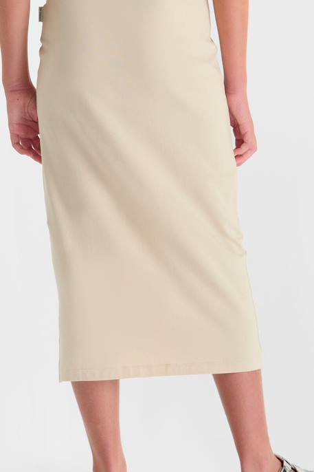Jupe droite ulfgi Beige 4 - vertbaudet enfant 