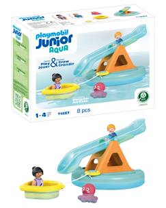 Jouet-Jeux d'imagination-Ilôt avec toboggan aquatique 71687