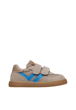 Chaussures-Sneakers pieds nus en cuir et tissu kevis 2 vl.