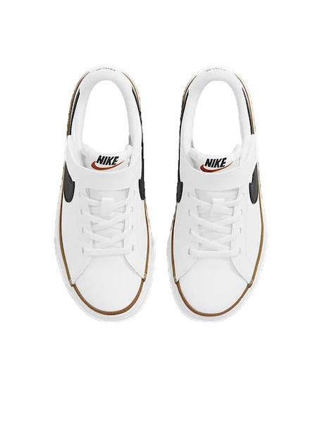 Basket unisexe en cuir court legacy – confort junior Blanc 2 - vertbaudet enfant 