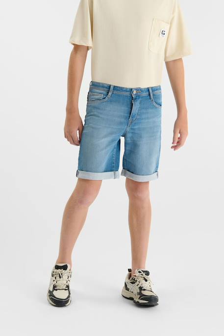 Garçon-Bermuda short en jeans jogg val