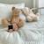 Parure de lit percale coton bio Arc-en-ciel+Beige+Caramel+Forêt+Petit buis+Pois+Sable+Sapins+Vert+Vert sauge 36 - vertbaudet enfant 