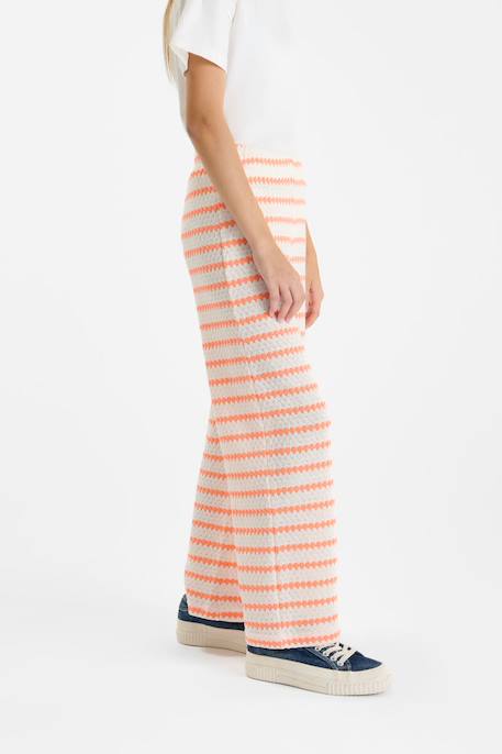 Pantalon flare salomegi Orange fluo 3 - vertbaudet enfant 