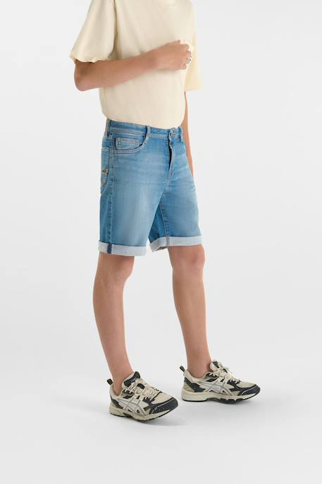 Bermuda short en jeans jogg val Blue 3 - vertbaudet enfant 