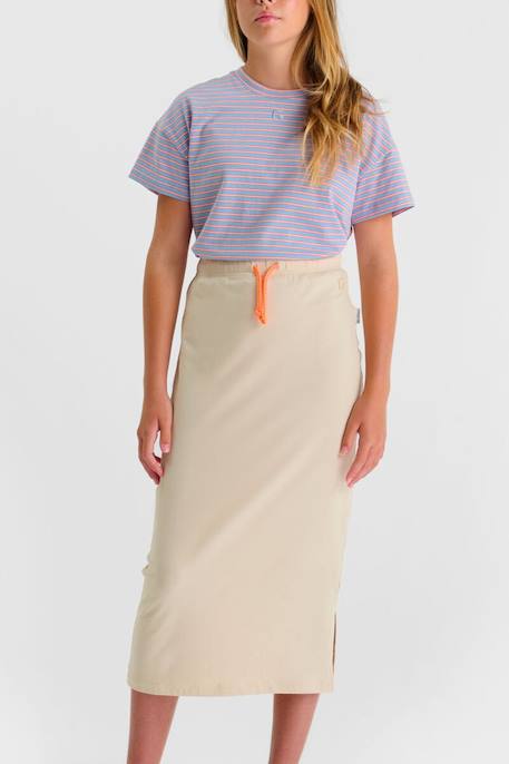 Jupe droite ulfgi Beige 2 - vertbaudet enfant 