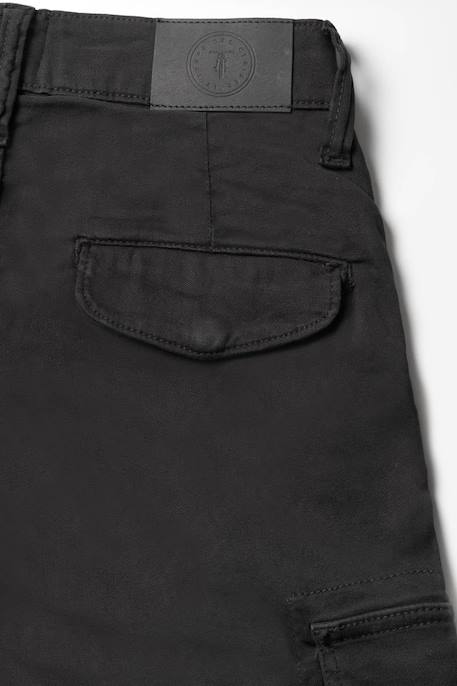 Jeans carotte, longueur 34 Black 3 - vertbaudet enfant 