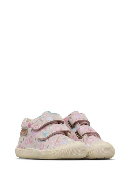 Chaussures en daim amur vl Rose poudré- 2 - vertbaudet enfant 