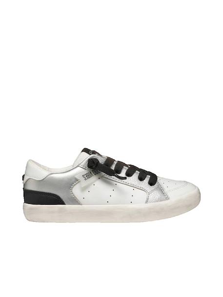 Baskets jisli a – sneakers basses à lacets – junior Blanc 1 - vertbaudet enfant 