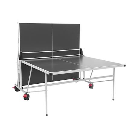 Table de ping pong indoor, avec 2 raquettes et 3 balles, utilisation intérieure + housse en pvc Bleu+Gris 9 - vertbaudet enfant 
