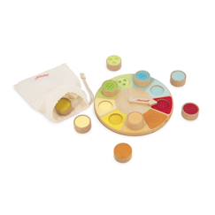 Jeu de reconnaissance tactile en bois  - vertbaudet enfant