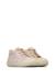Chaussures en suède cocoon Rose poudré-platine 2 - vertbaudet enfant 