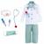 Déguisement enfant docteur avec accessoires Blanc 2 - vertbaudet enfant 