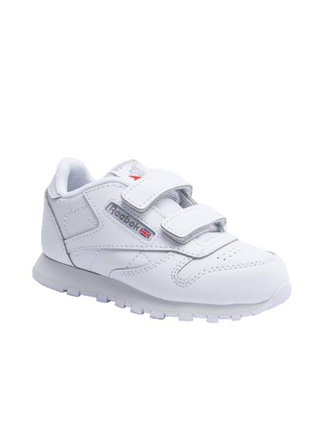 Chaussure à scratch classic 2v bb – look old-school junior Blanc 1 - vertbaudet enfant 