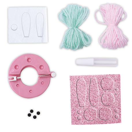 Animaux à créer 2 pompons MULTICOLORE 6 - vertbaudet enfant 