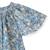 Robe cérémonie  fleurie   à manches papillon  butterfly Bleu foncé 2 - vertbaudet enfant 