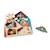 Puzzle sonore en bois les dinossaures 5 pcs Multicolore 6 - vertbaudet enfant 