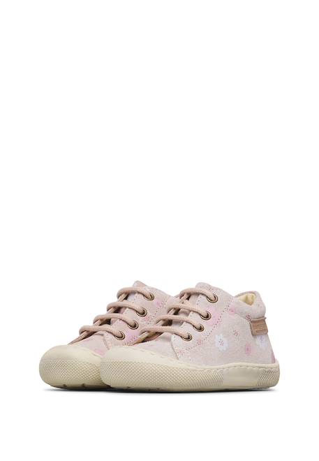 Chaussures en daim amur Rose poudré- 5 - vertbaudet enfant 