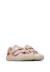 Chaussures barefoot en cuir et tissu kesy vl Rose-beige- 2 - vertbaudet enfant 