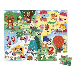 Jouet-Puzzle enfant 36 pièces thème les 4 saisons