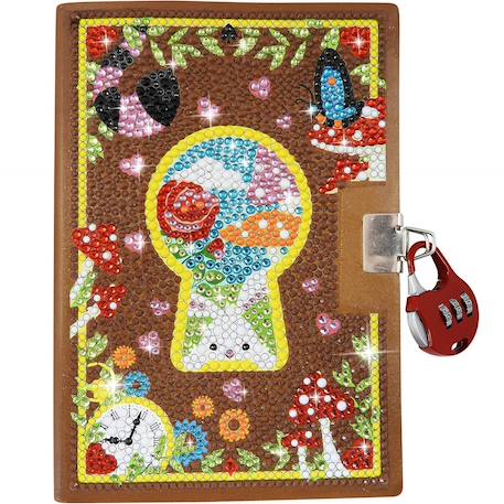 Carnet secret personnalisable Marron 2 - vertbaudet enfant 