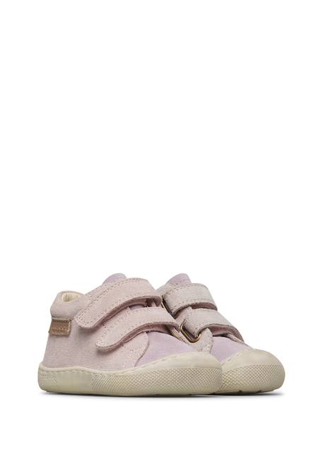 Chaussures en suède amur vl Rose poudré- 2 - vertbaudet enfant 