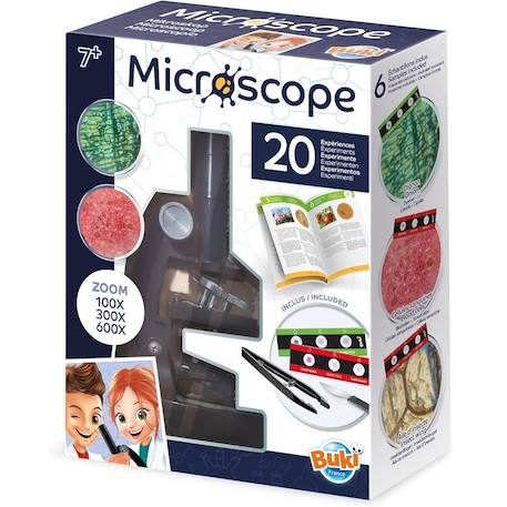 Microscope 20 expériences Noir 1 - vertbaudet enfant 