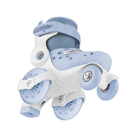 Rollers learning taille xs/s / 26-29 Bleu pastel+Rose pastel 2 - vertbaudet enfant 